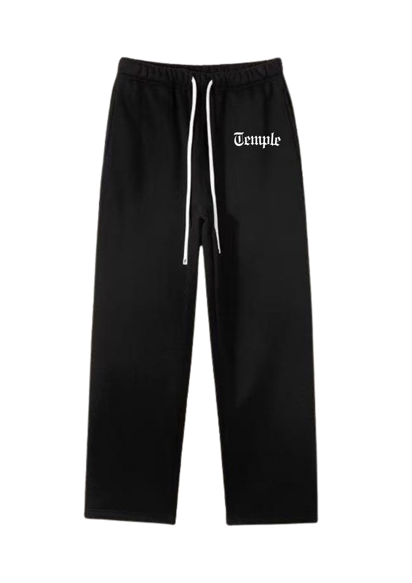 jogging noir temple
