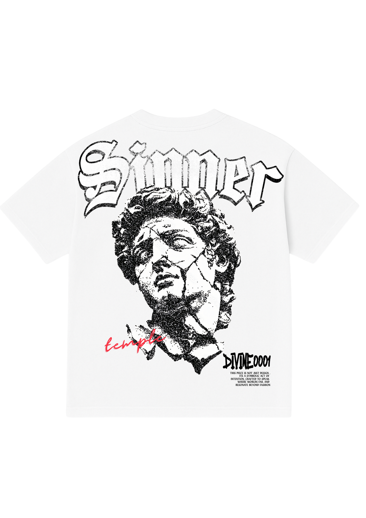 SINNERS T-SHIRT OVERSIZE